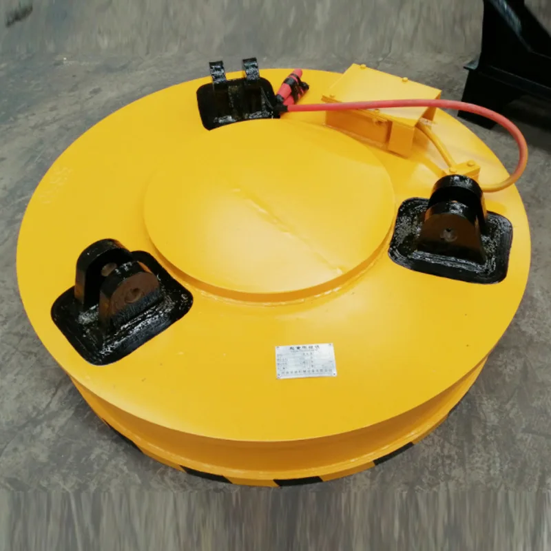 Electromagnetic Chuck Magnet Excavator Magnetic Chuck On Excavator