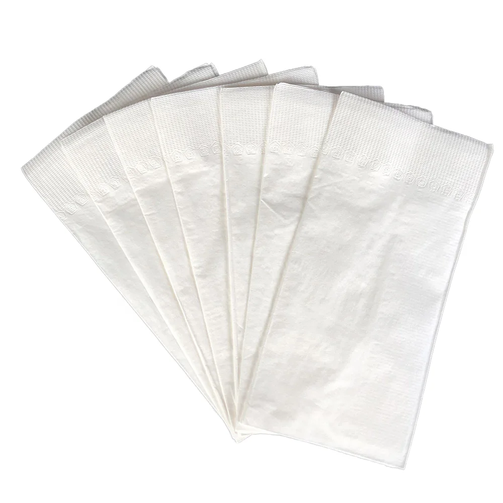 100 Sheets Wholesale Dinner Napkin Paper Virgin Pulp custom Printed Disposable Dinner Napkins Paper 40*40