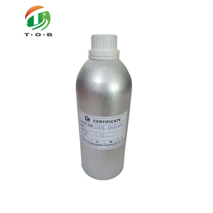 Литий-ионный аккумулятор TOB, Суперконденсатор, электролит