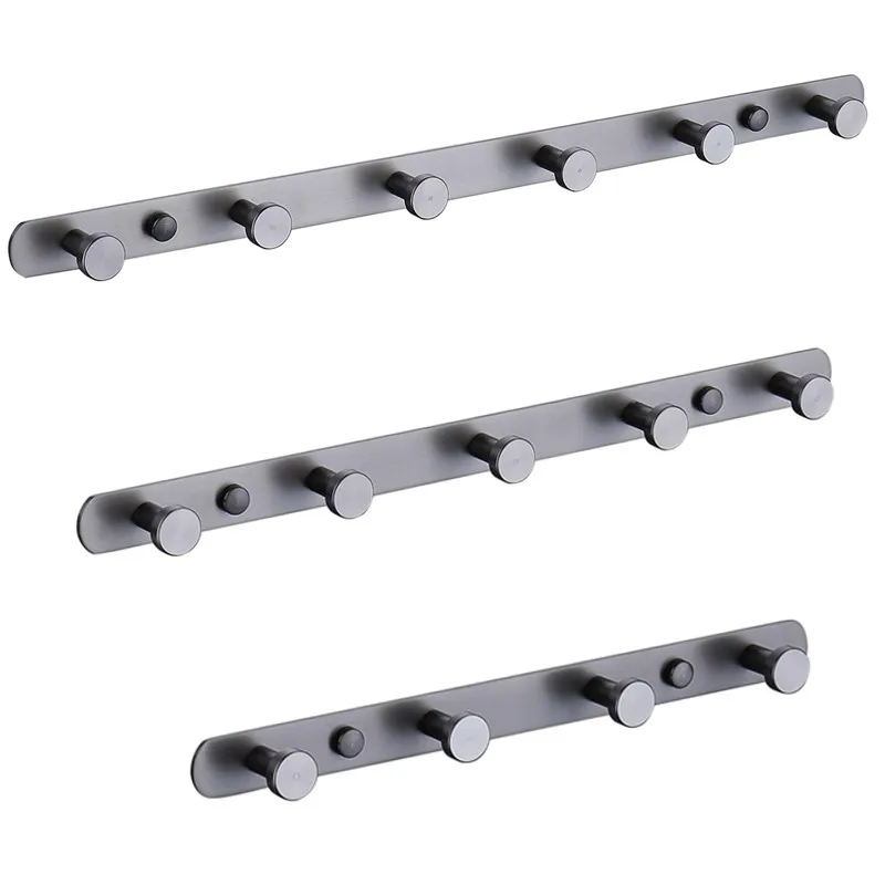 Modern Industrial Portable Stainless Steel  Wall Mounted Coat Racks Entryway