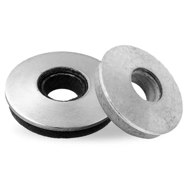 EPDM Rubber Black Gray Bonded Sealing Washer Stainless Steel 304  Rubber Bonded Sealing EPDM Washer