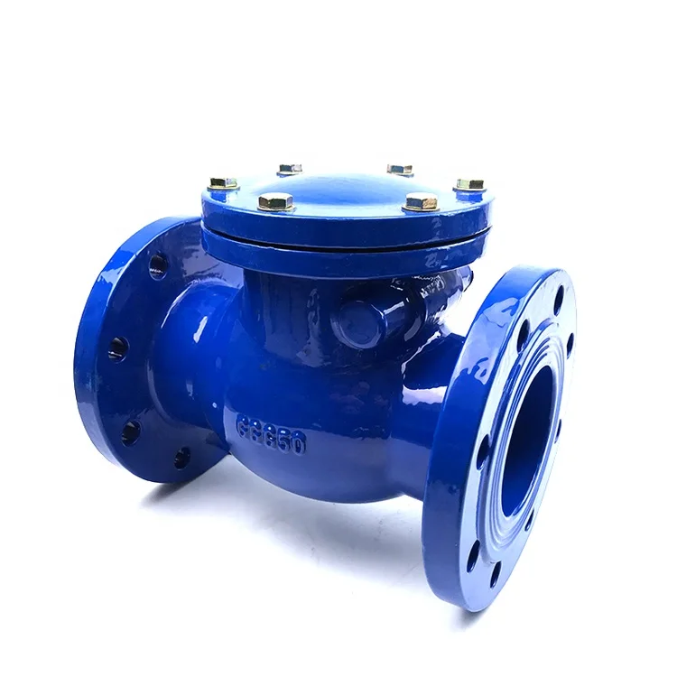 4 Inch 100mm Ductile Iron Non Return Flange Swing Non-slam Check Valve
