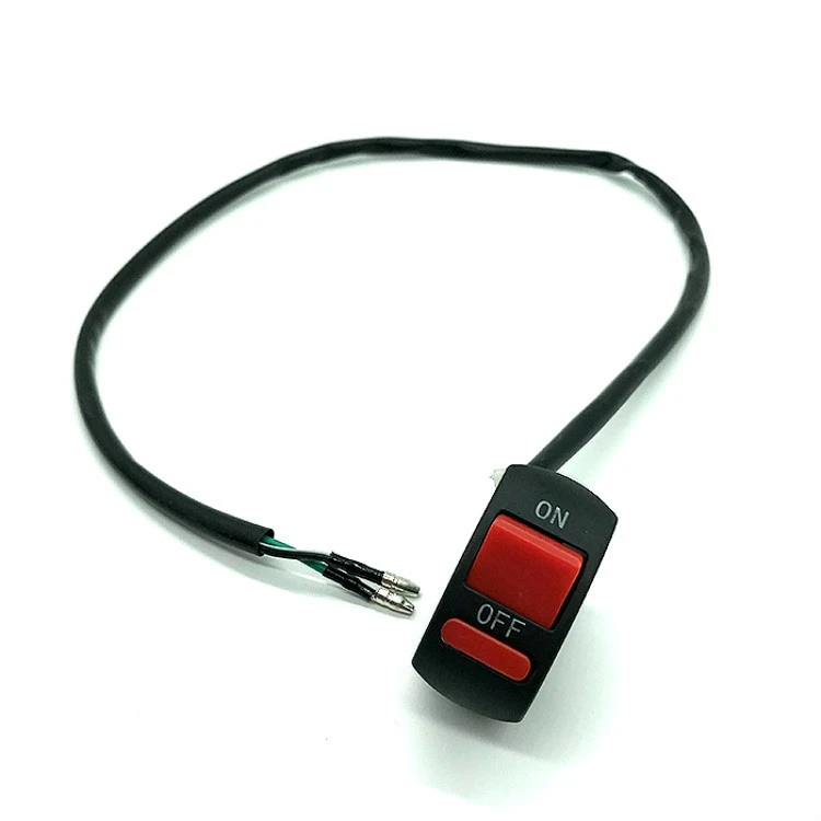 
Motorcycle Oil Pressure Switch Refitting Handlebar Switch Motorcycle Three Wire Knight Refitting Fan Double Flash 