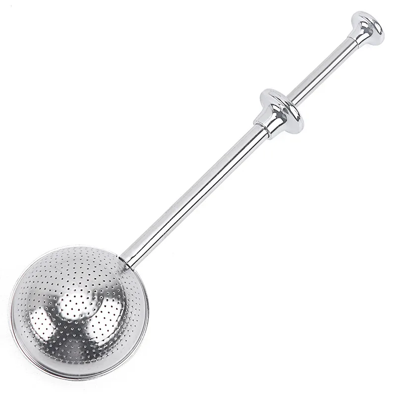 Tea tool accessories stainless steel teapot strainer Retractable Pipe Shape Half Drain Full Drain Tea Filter Tea Maker