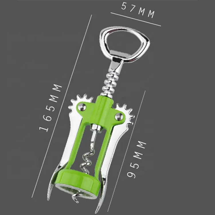 
New Design Multifunction Manual Metal Handle Red Wine Bottle Opener 