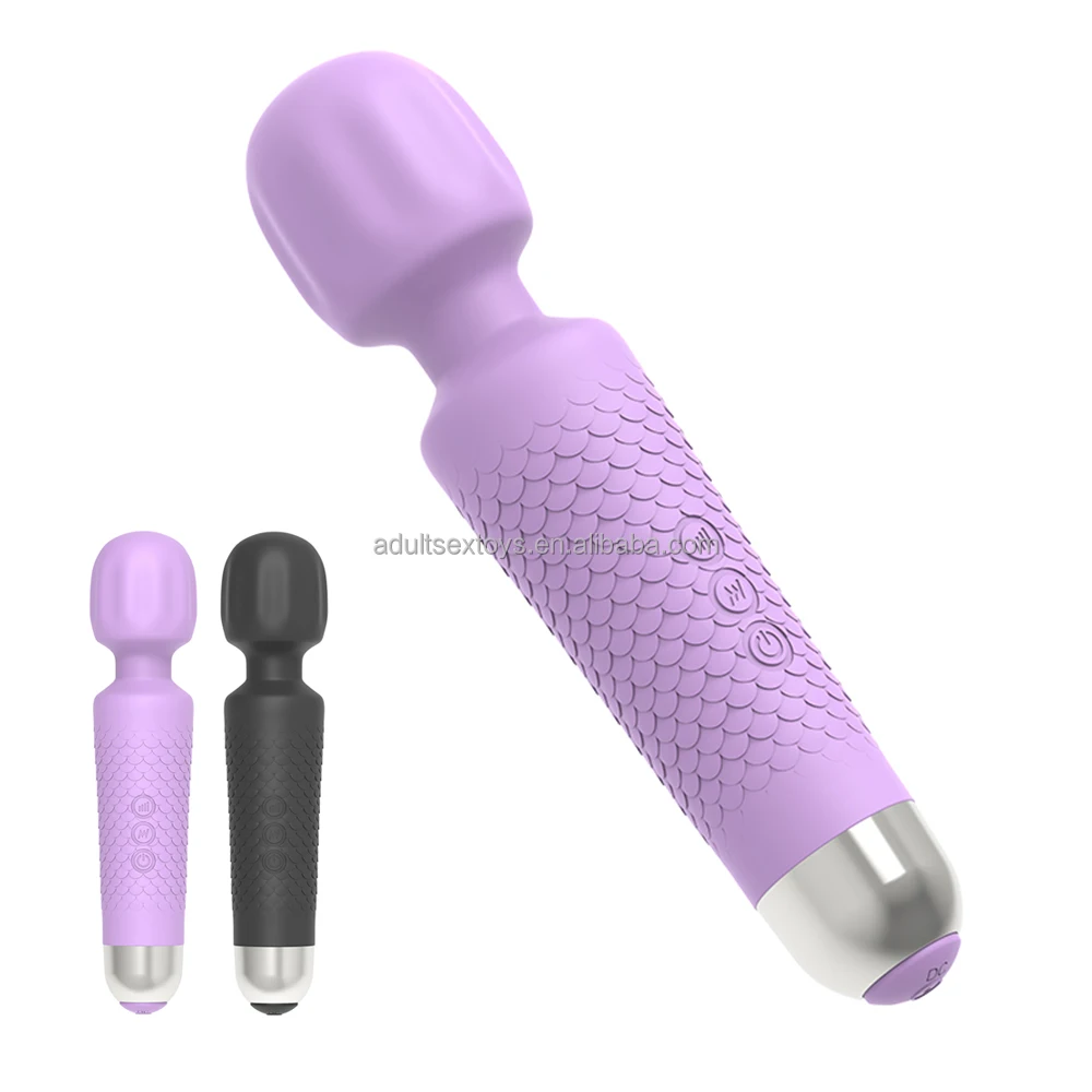 Customized Packaging Colors 8 Speeds 20 Vibrations Massage Wand Other Massage Products Sex Toy For Woman Personal Massager