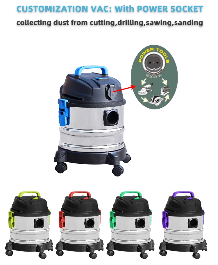 EAKO factory direct sale and kindly price wet dry vacuum cleaner