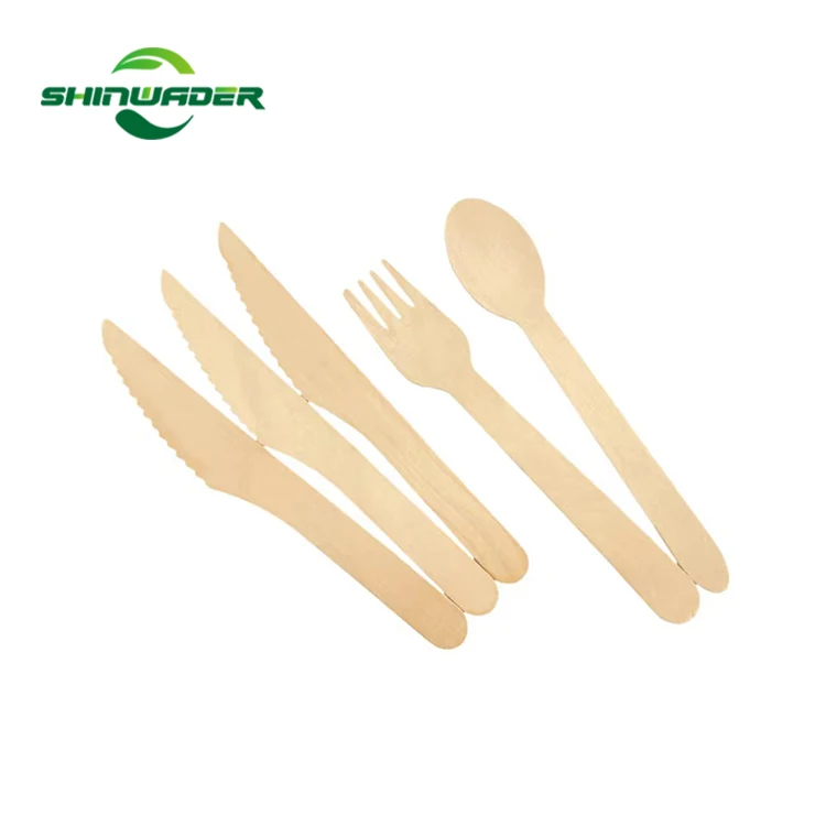 100% Biodegradable Factory Price Single Use Bamboo Fork Spoon And Knife Suitable Free Bamboo Cutlery For Restaurant Camping