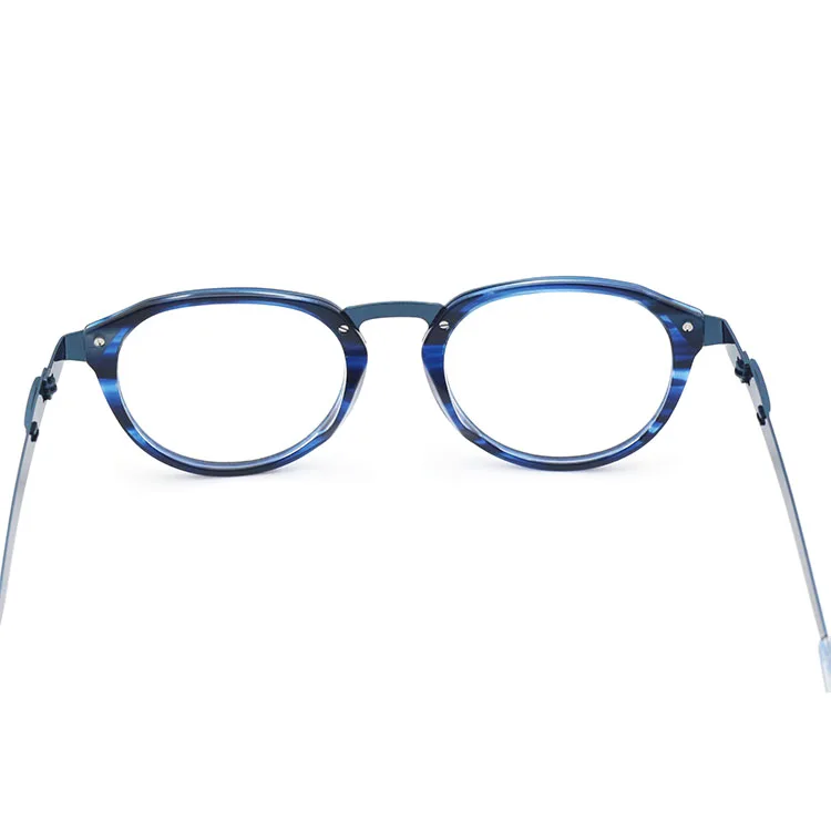 New popular fashionable design round eyeglasses frames vintage women stainless steel optical glasses frames