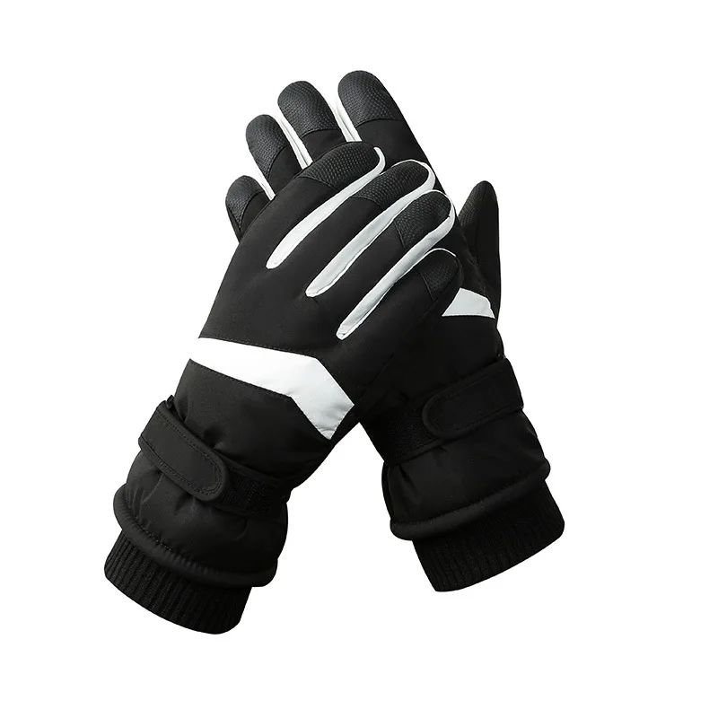 Adults Unisex Winter Windproof Full Finger Warm Touch Screen Bike Riding Gloves Water Proof Outdoor Sports Gloves