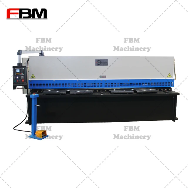 Good quality QC12K-8mmx3200mm hydraulic guillotine shearing machine with  e21 controller