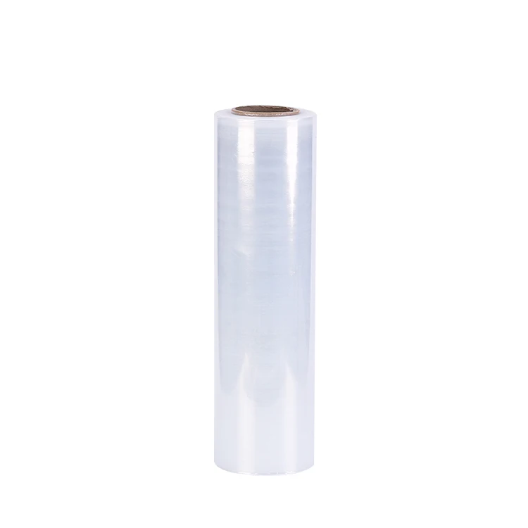 
High quality manufacturers direct sales plastic roll transparent PE transparent stretch film packaging materials 
