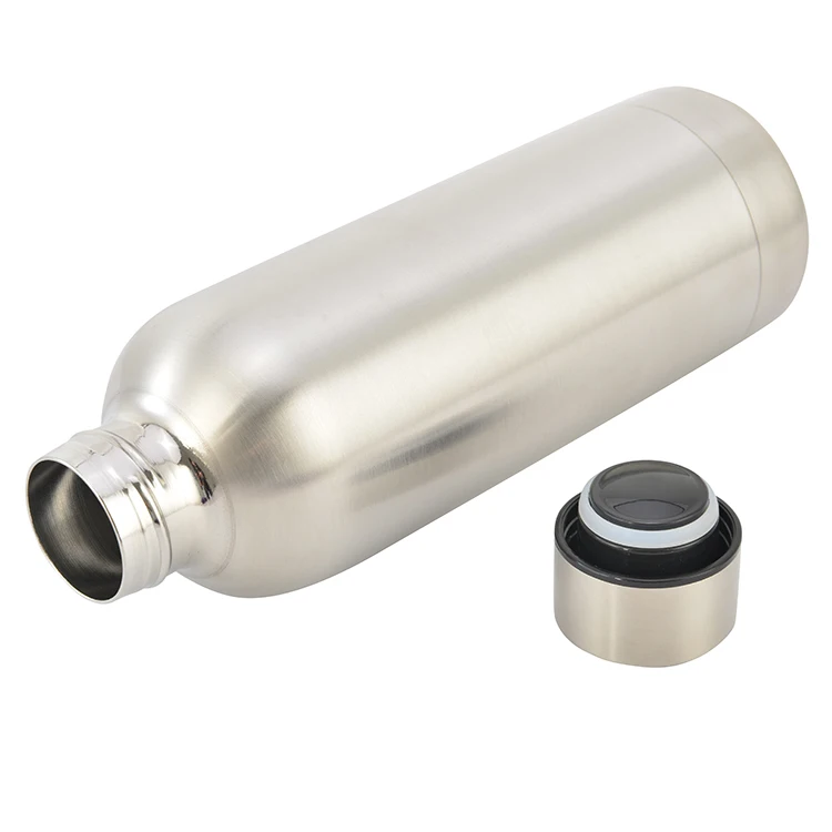 
500ml/700ml Custom Logo Color Stainless Steel Double Walls Travelling Insulated Thermos Vacuum Flask Water Bottle 