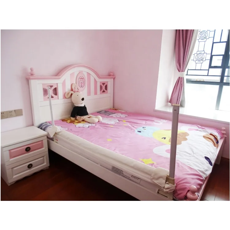 Oem Adjustable Bed Rail Bumper Easy To Assemble Baby Bed Rail Queen Size Bed Guard Rail For Baby Safety Baby Bedrail