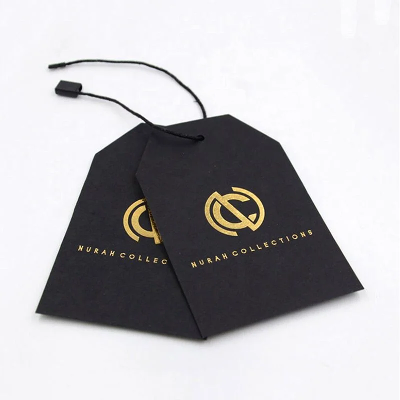 
 Недорогие дизайнерские бумажные ярлыки для одежды с принтом имени логотипа, ярлыки для одежды, ярлыки для одежды с веревкой  