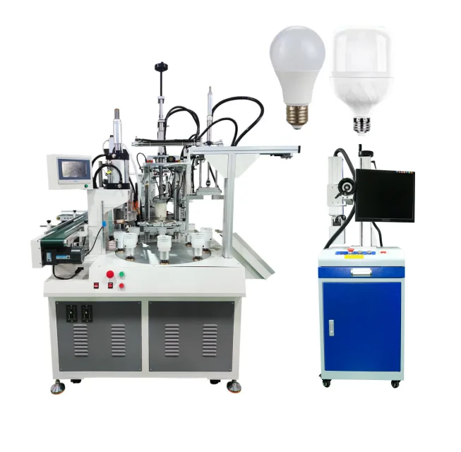 led bulb manufacturing machine led bulb machine  semi automatic led light bulb making machine