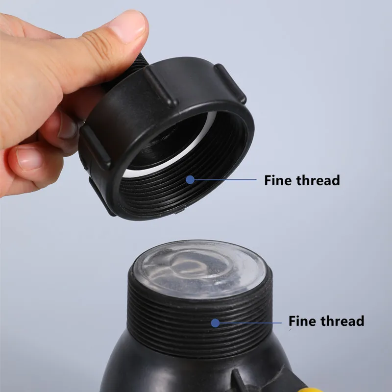 IBC Tank S60*6 Coarse Thread To 2' BSP Male Adapter Thicken Garden Hose Connector