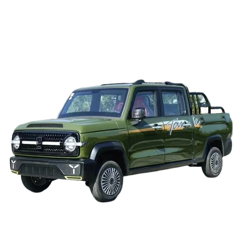 Дешевый Электрический грузовик-Пикап 4x4 с литиевой батареей Chang li explorer