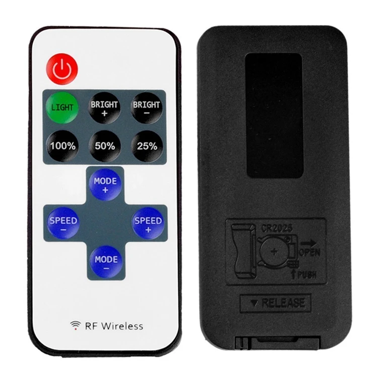  DC5-24V 12В/144 Вт 24В/288 11Key LED Мини RF беспроводной Одноцветный контроллер с разъемом постоянного