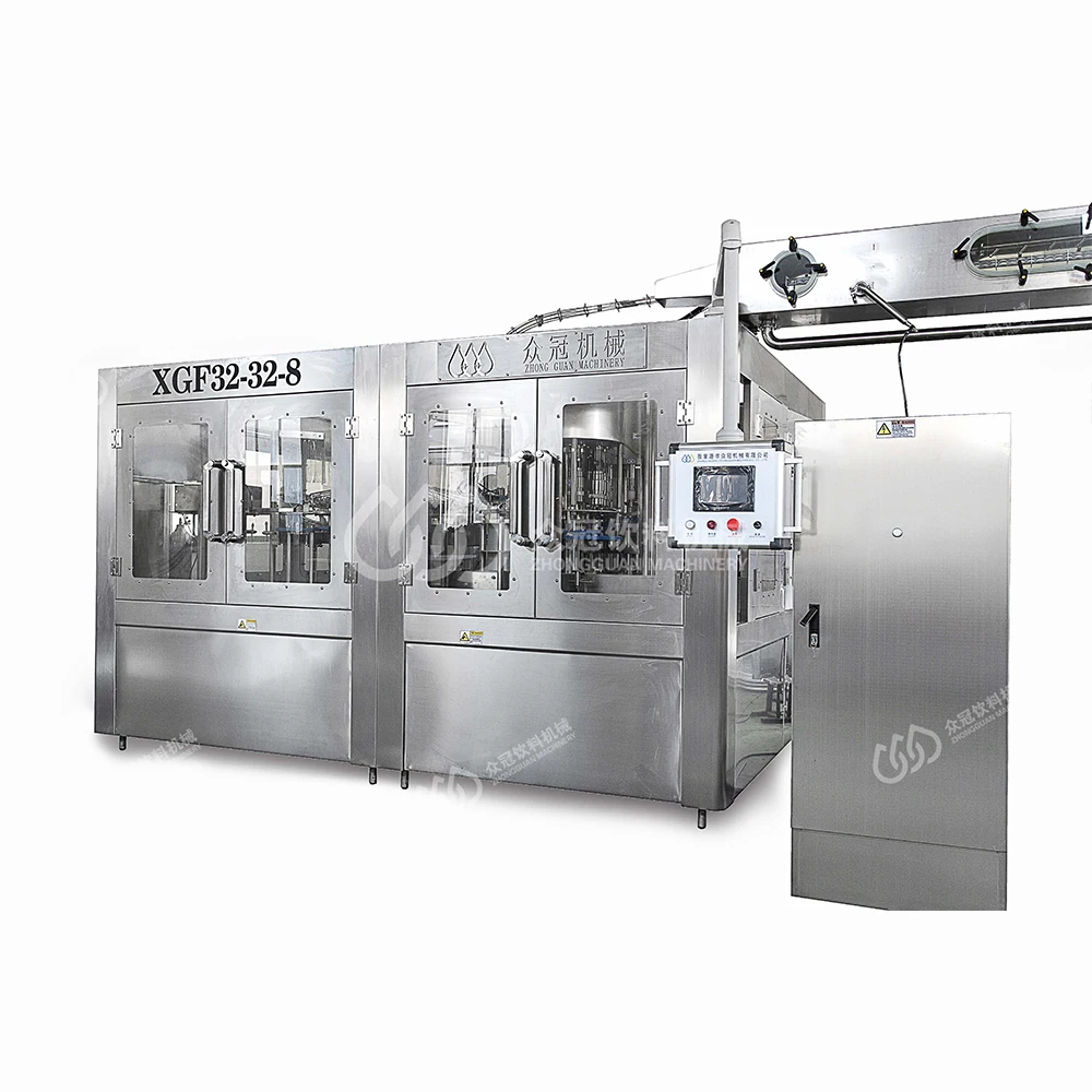 Полностью стеклянная бутылка, линия по производству питьевой воды, завод-поставщик из Китая