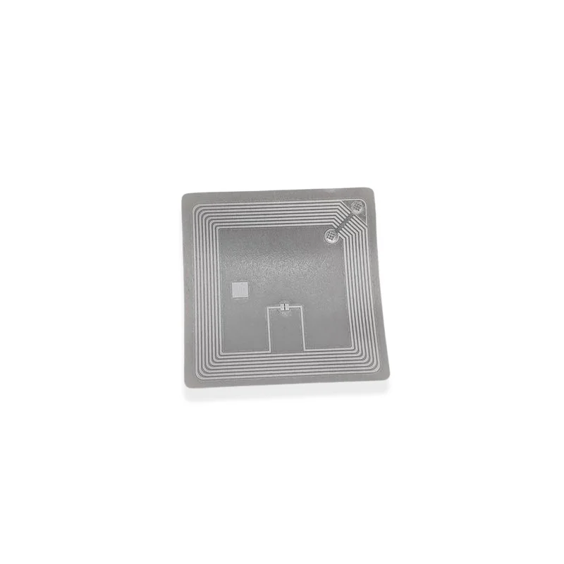 Factory Costom FUDAN Printable ISO 15693 13.56MHz  Coated Paper/pet 50X50mm NFC HF RFID Tag For   Book Management