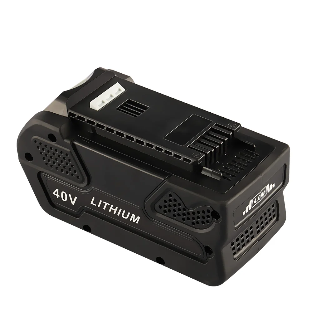 6000mAh 40V  18650 Battery pack GRW40 Li-ion Battery Replacement for Green 40V works battery G40LM45 G40LT 24252 29662