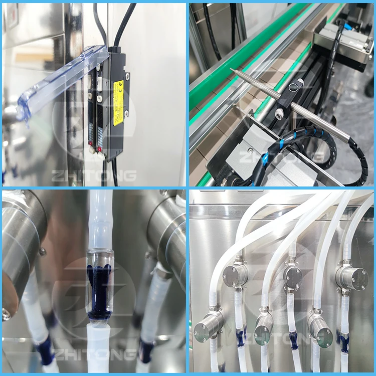 Liquid filling machine automatic water filling line bottle filling capping machine Toner dispenser equipment oil essence filler