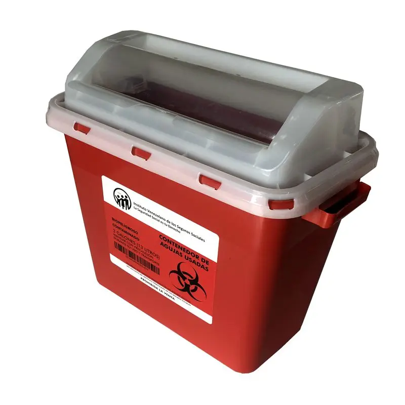 JCMED 3 Gallon 13L disposable medical clinical sharp box 510k