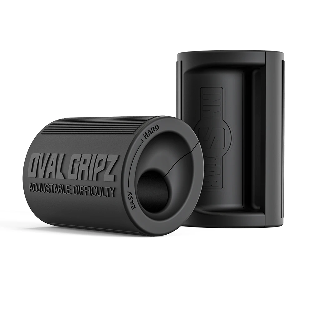 INNSTAR  FAT OVAL GRIPZ ultimate arm builder Grips Fat Bar Bodybuilding Training Gripz