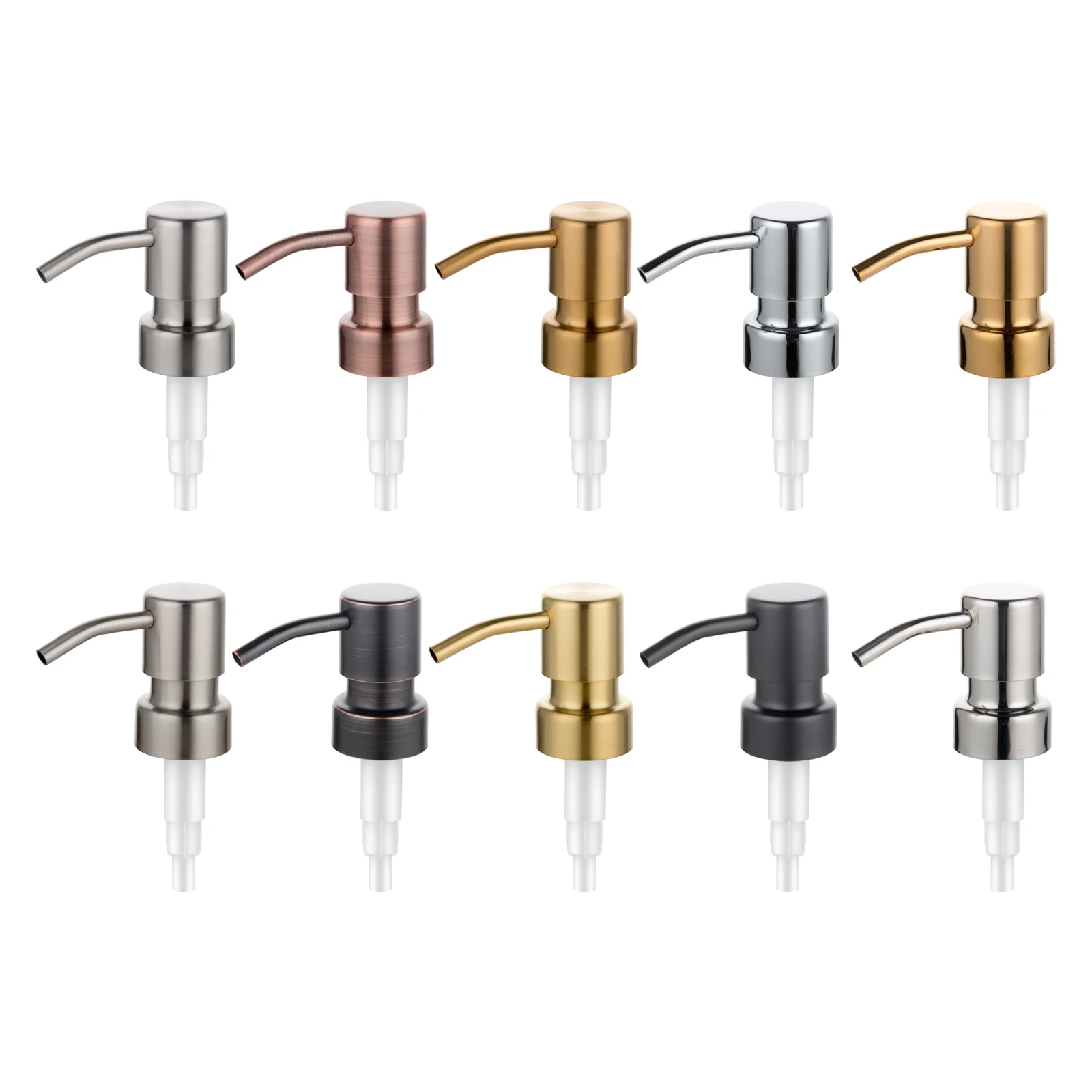 Longan Factory  28/400 Liquid Soap Pump  Manufactory 304 Stainless Steel Lotion Pump Dispenser Pump Factory In China