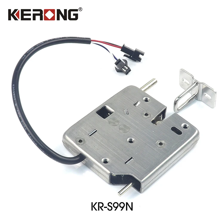 KERONG Steel Automatic Magnetic Lock Rotary Electromagnetic Latch Electric Scooter Lock