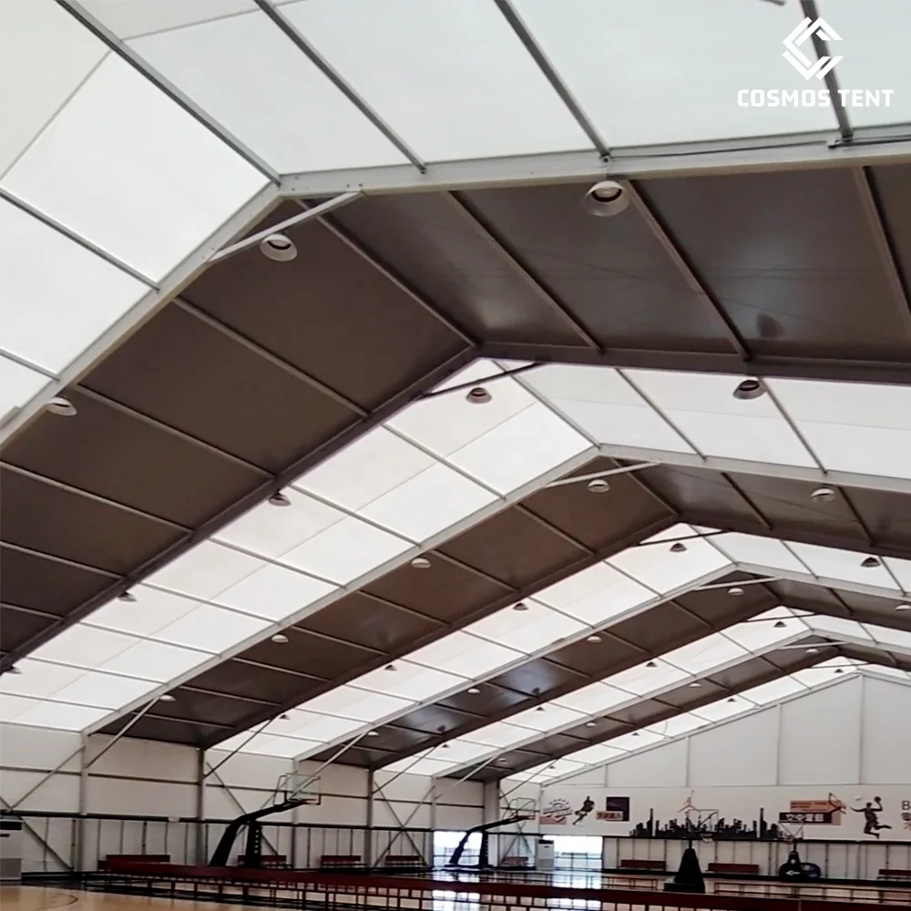 Marathon Event Tent Outdoor Basketball Court Tent Temporary Event Tent Build Fast Rental
