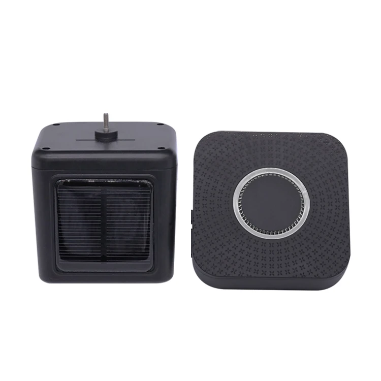 Outdoor Wireless  PIR Alarm System Low False Detect Sensor Loud Sound Chime Door Bell Home House Security Solar Motion Alarm