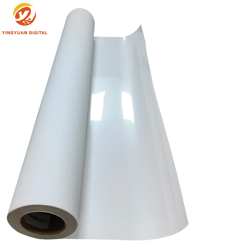 Waterproof Aqueous Pigment dye 36 inch picture banner poster inkjet printing materials PP Synthetic Paper roll