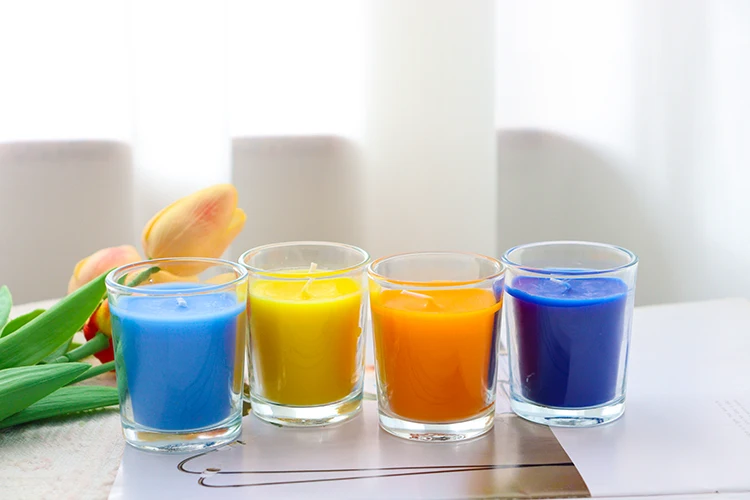 Роскошная Ароматерапия Соевый Воск пчелиный воск парафин Пальмовый свеча ароматизированный ароматизатор стеклянная банка деревянная крышка для домашнего использования