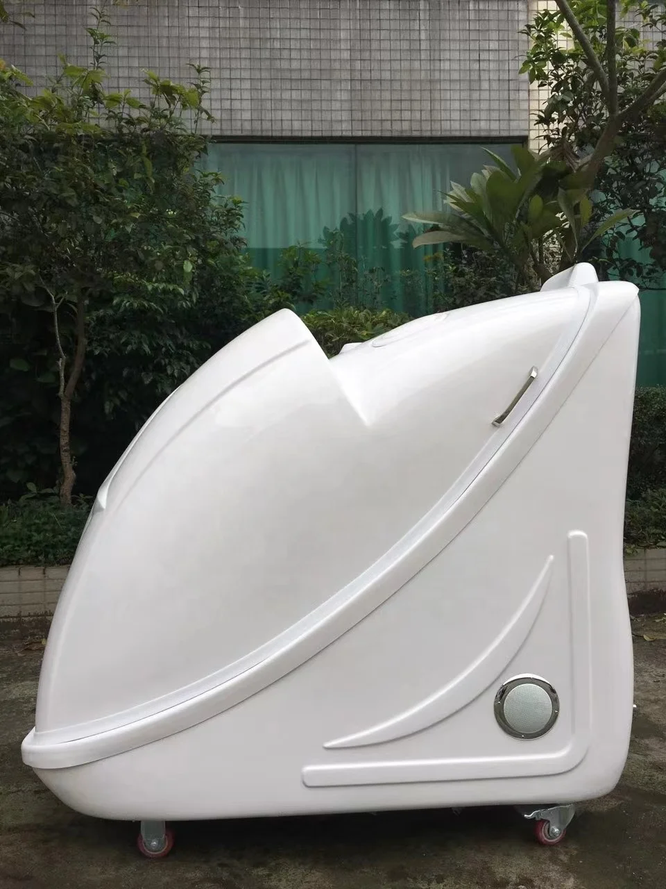 Beauty Salon and Skincare Sitting Infrared Steam Ozone Sauna Capsule Spa Beauty Device for Body Relaxation