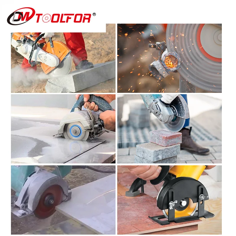 DMtoolsDIAMOND SAW BLADE WITH FLANGLE Porcelain Cutting Disco Diamantado Diamond Cutting Saw Blade