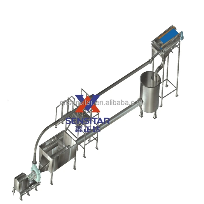 High performance automatic 200 kg/h 500 kg/h commercial banana chips processing equipment banana chips production line