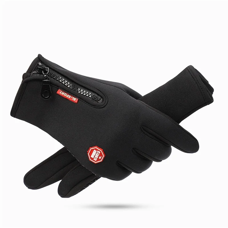 
Fashion men thermal biker riding sports waterproof touch gloves winter 
