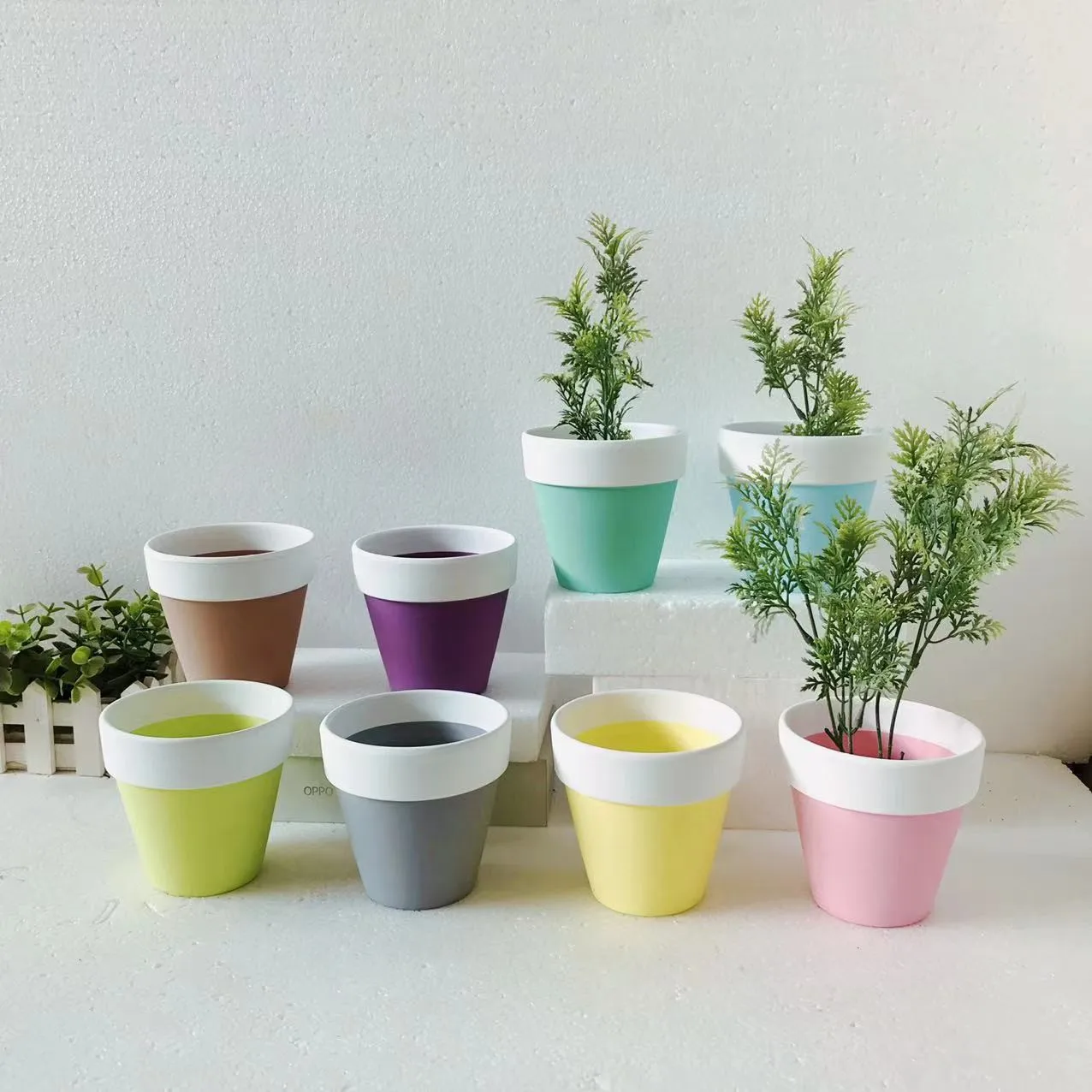 Naturix Succulent Customized Decorative Flower Plant  Low MOQ 1 2 3 4 5 6 7 inch Indoor Outdoor Mini Clay Terracotta Pot