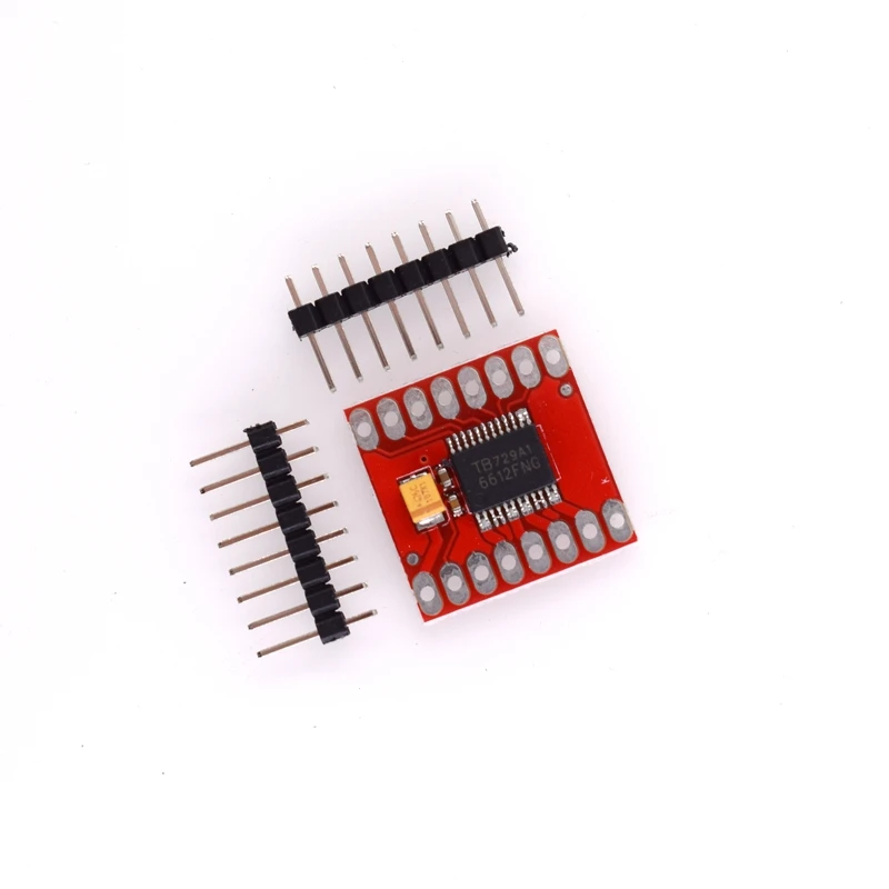 #166 высокопроизводительный компактный модуль TB6612FNG, модуль драйвера постоянного тока с двумя двигателями, 1 А, 2,7 в, 5,5 В, модуль привода лучше, чем L298N