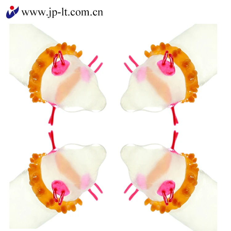 Factory directly supply OEM customize logo soft spike strong stimulation condom for men durable natural Latex condom