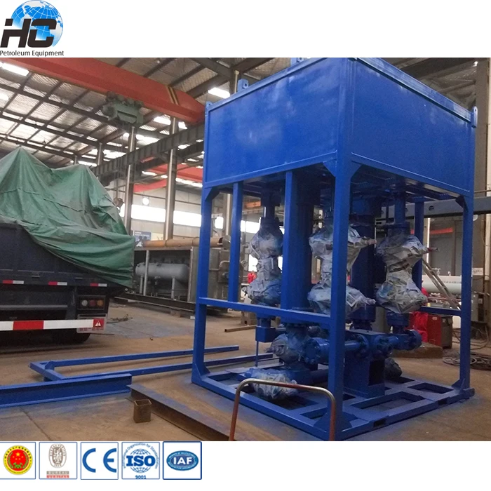 Wellhead drilling crude oil sand filter desander / mud cyclone desander / well sand separator