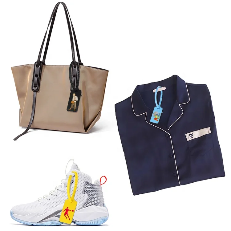 100 подвесная бирка с персонализированным логотипом, одноразовая пластиковая бирка с принтом для одежды, обуви, товары с размером бренда, бирки 300 мм/11,8 дюйма