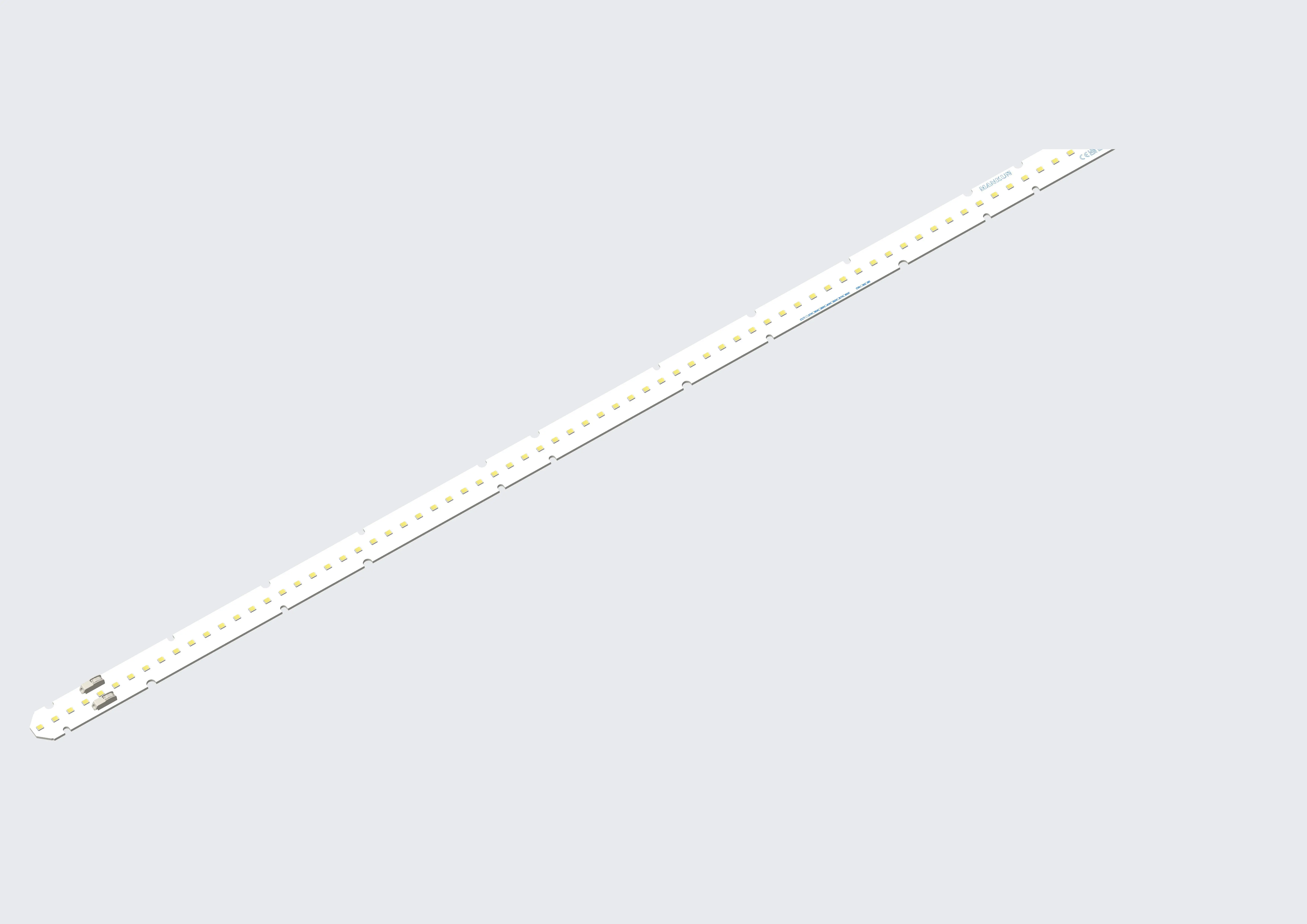 Zhaga LED Modules standard DC144V SMD 8080 144led Modules 40W 202LM/w For Tunnel Street Lamp Module