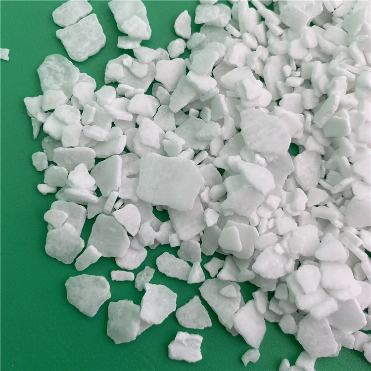 At competitive prices Industrial Grade 74% Min Calcium Chloride Dihydrate Flake Cacl2 White Tablet