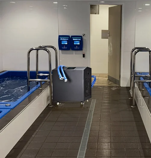 CE Cold Ice Bath Chiller Recovery Machine for Professional Sports Recovery and Fitness Gym
