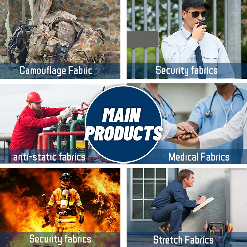 JHDTEX 100% Cotton Meta Aramid Soft Nomex Washable Waterproof Cut and Fire Proof Resistant Fabric Manufacturers