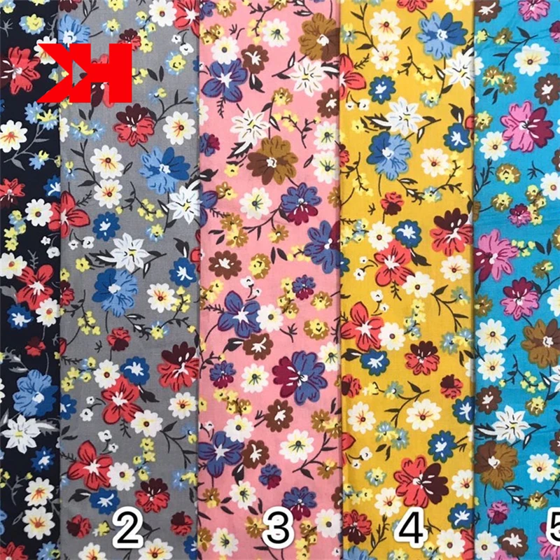 
denim printed cotton fabric supplier 100% cotton poplin baby fabric for sewing 