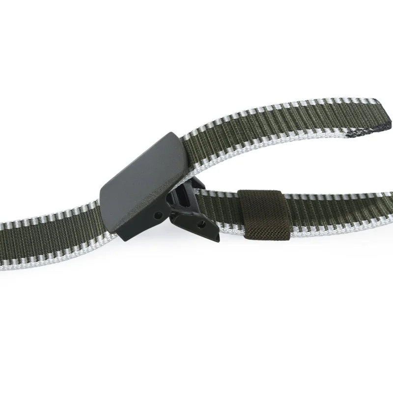 Automatic Buckle Nylon Belt Male Tactical Waist Belt Men Canvas Fabric Belts